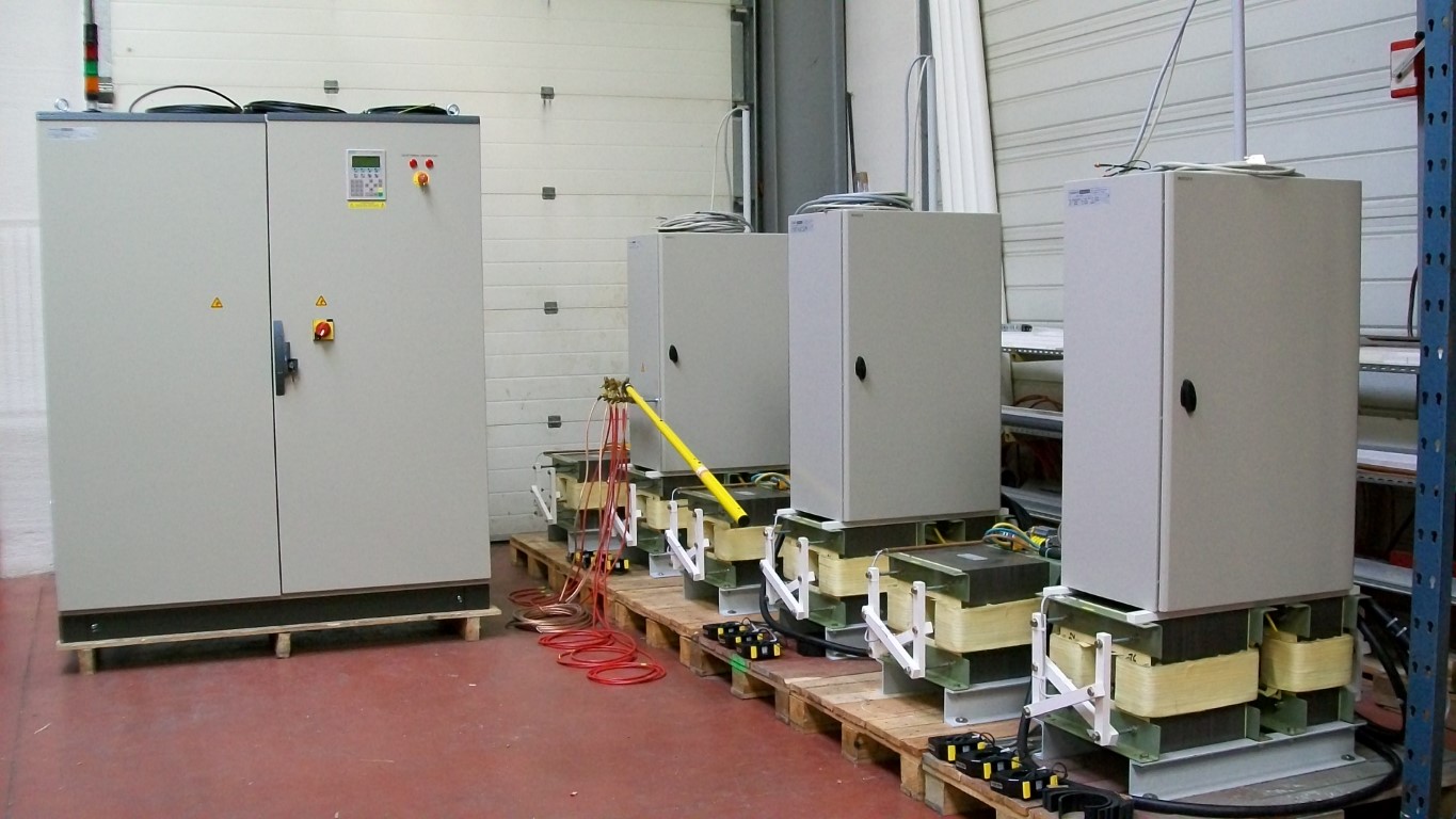 Combined High Voltage and High Current Test Benches Transfo Industrie