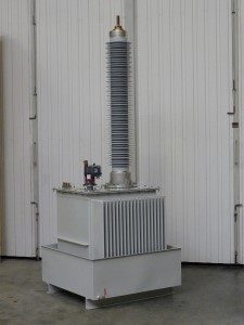 150kV outdoor test transformer