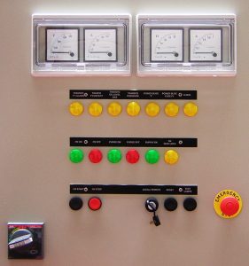 Analogic control electrofilter